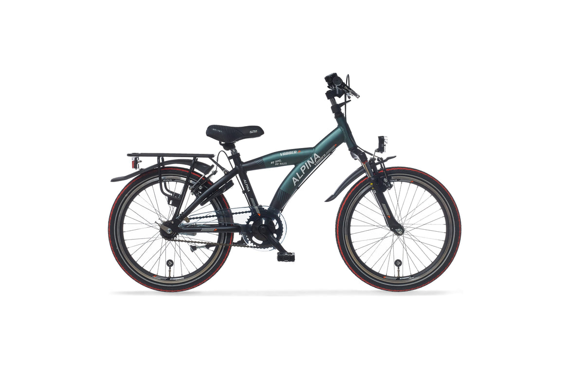 Alpina Yabber J20 Pine Green Matt - Vivid Black Matt · KB 002d4188547b