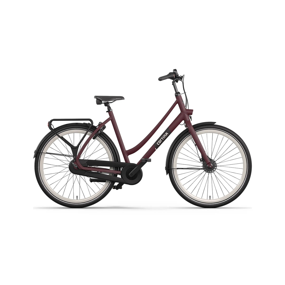 Cortina Tide ND7 in Burgundy Red Matte, rood