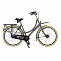 Azor Alu Pick-Up Omafiets NN7D in Mat Graniet