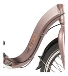 UGO vouwfiets Low Entry Now I3 marroon brown – detailfoto 1