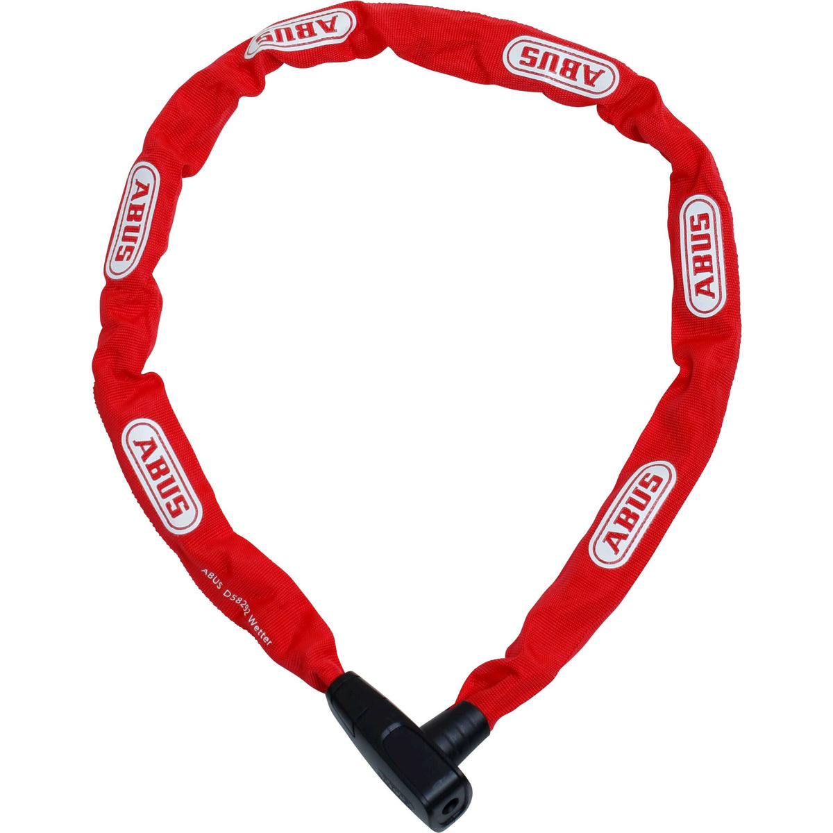 ABUS CityChain 6800/110 2.0 kettingslot in rood
