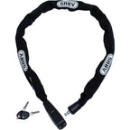 ABUS CityChain 6800/85 2.0 zwart, geopend met sleutels