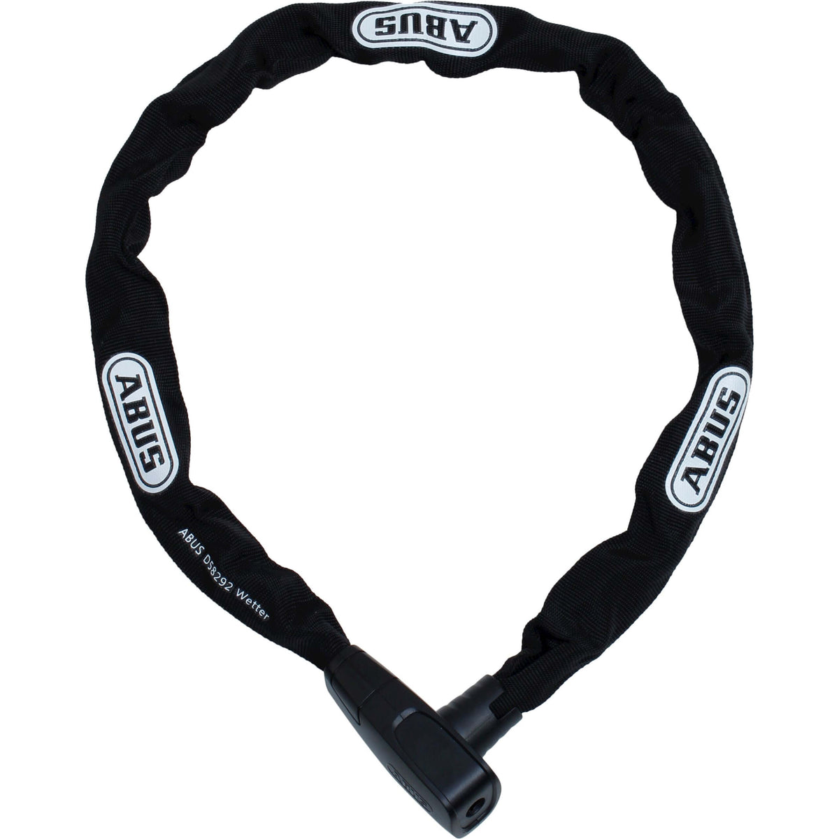 ABUS CityChain 6800/85 2.0 kettingslot in zwart