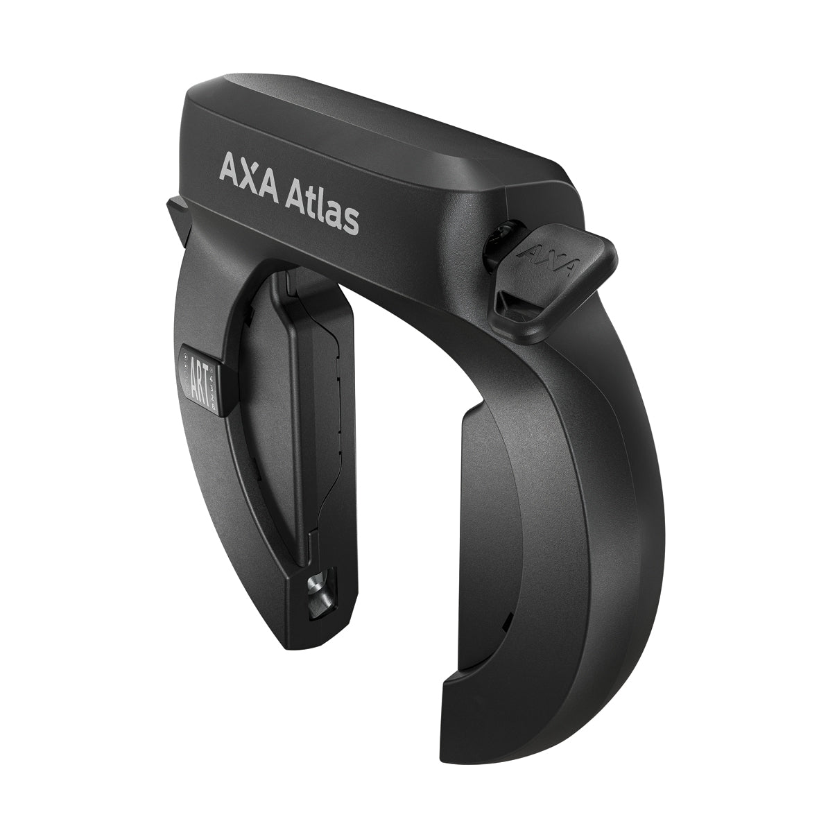 AXA Atlas ringslot zwart, schuin aanzicht