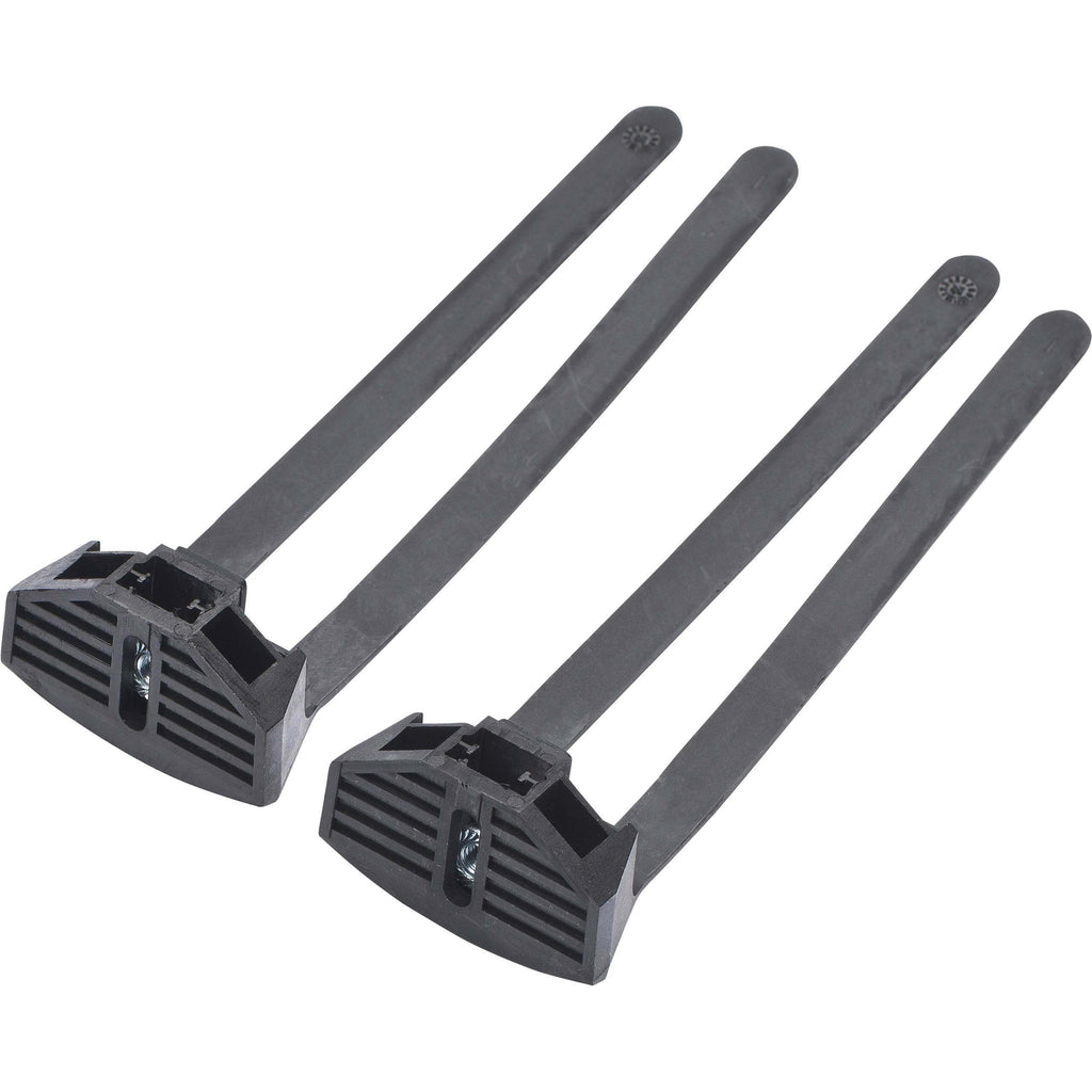 AXA Flex Mount zwart, set van twee bevestigingsstrips