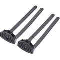 AXA Flex Mount zwart, set van twee bevestigingsstrips