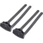 AXA Flex Mount zwart, set van twee bevestigingsstrips