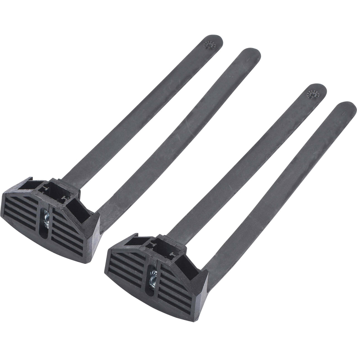 AXA Flex Mount zwart, set van twee bevestigingsstrips