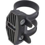 Detail van de AXA Flex Mount bevestiging om een framebuis