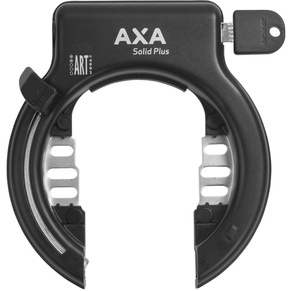 AXA Solid Plus ringslot zwart met sleutel
