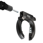 AXA Solid Plus zwart met insteekaansluiting; kabel niet inbegrepen