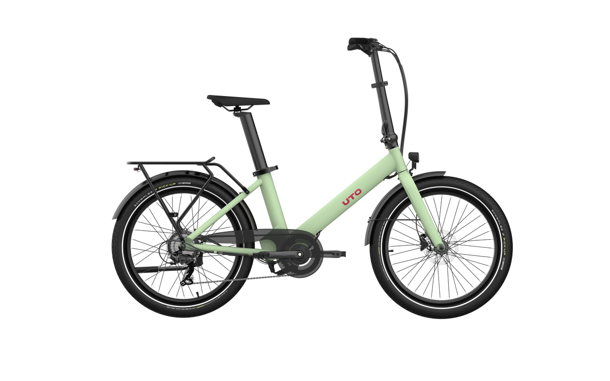 UTO elektrische compactfiets OG24 v1 UART groen