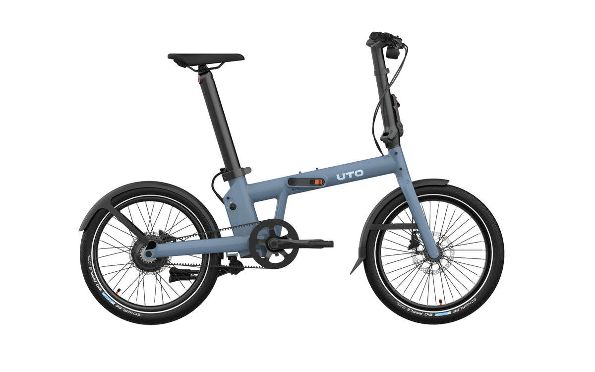 UTO elektrische vouwfiets PRO20 v3 UART blauw