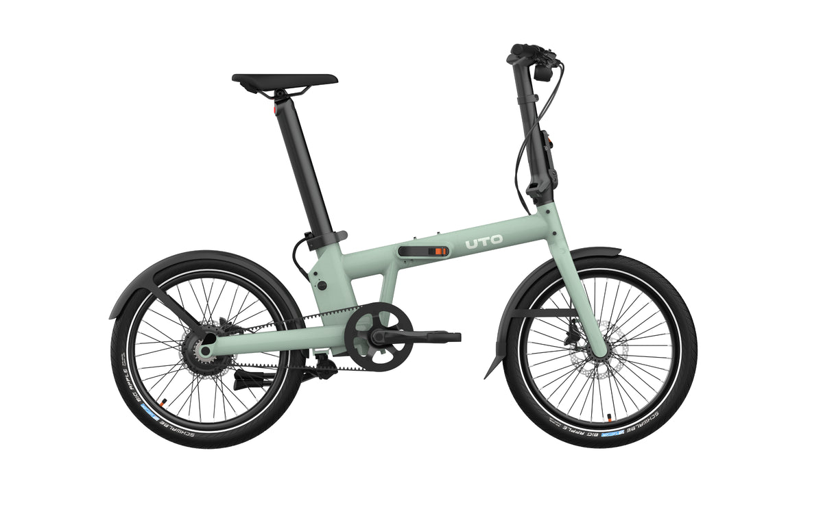 UTO elektrische vouwfiets PRO20 v3 UART groen