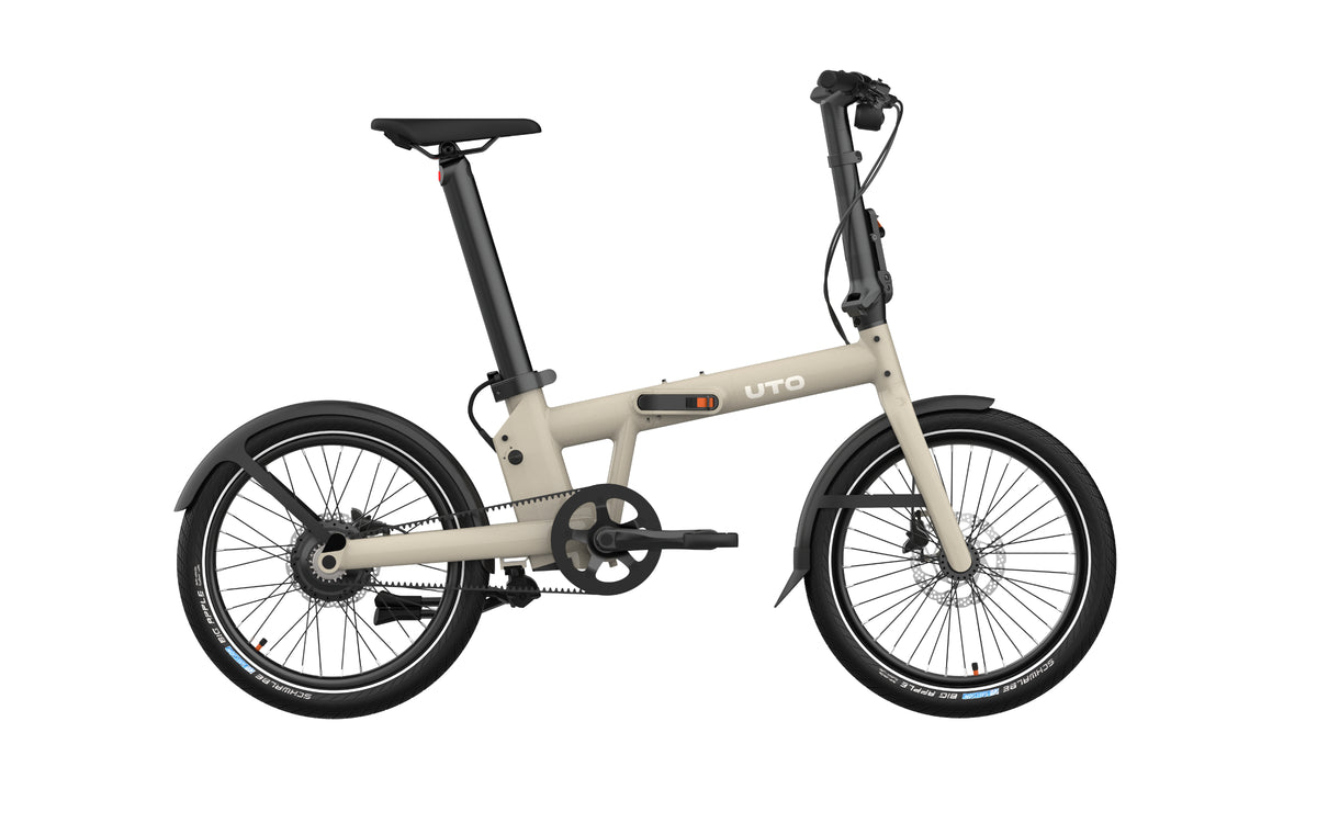 UTO elektrische vouwfiets PRO20 v3 UART taupe