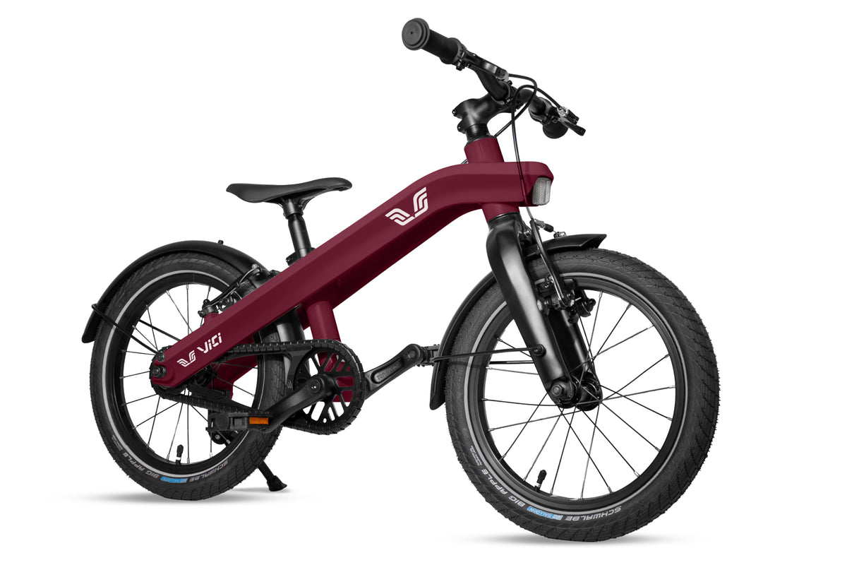 Vici ride kinderfiets 16 burgundy