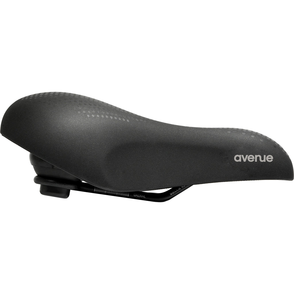 Selle Royal Avenue Moderate fietszadel in zwart, productfoto 2