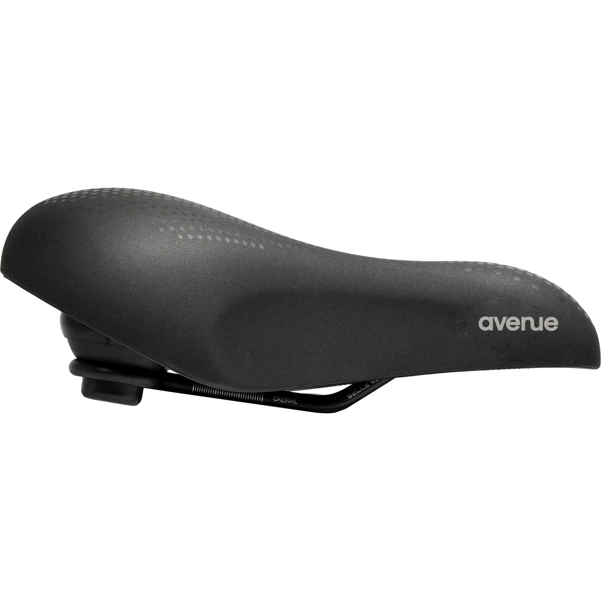 Selle Royal Avenue Moderate fietszadel in zwart, productfoto 2