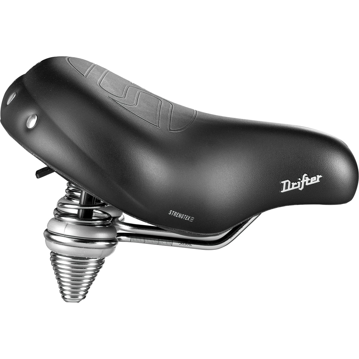 Selle Royal Drifter Relaxed fietszadel in zwart, productfoto 2