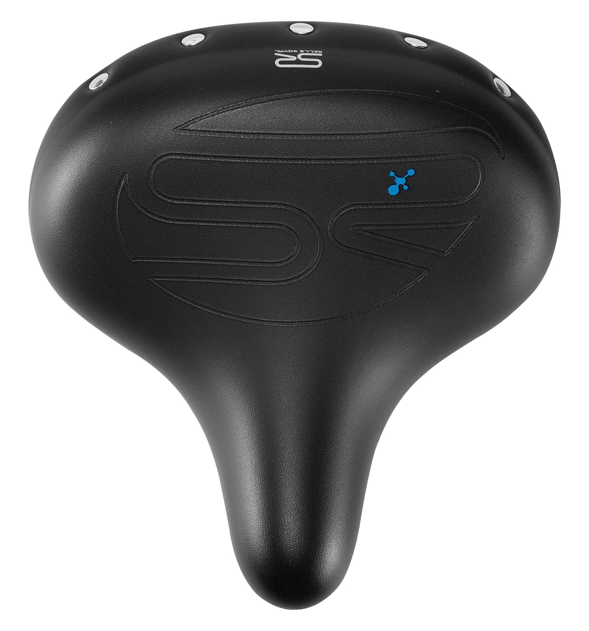 Selle Royal Drifter Relaxed fietszadel in zwart, productfoto 3