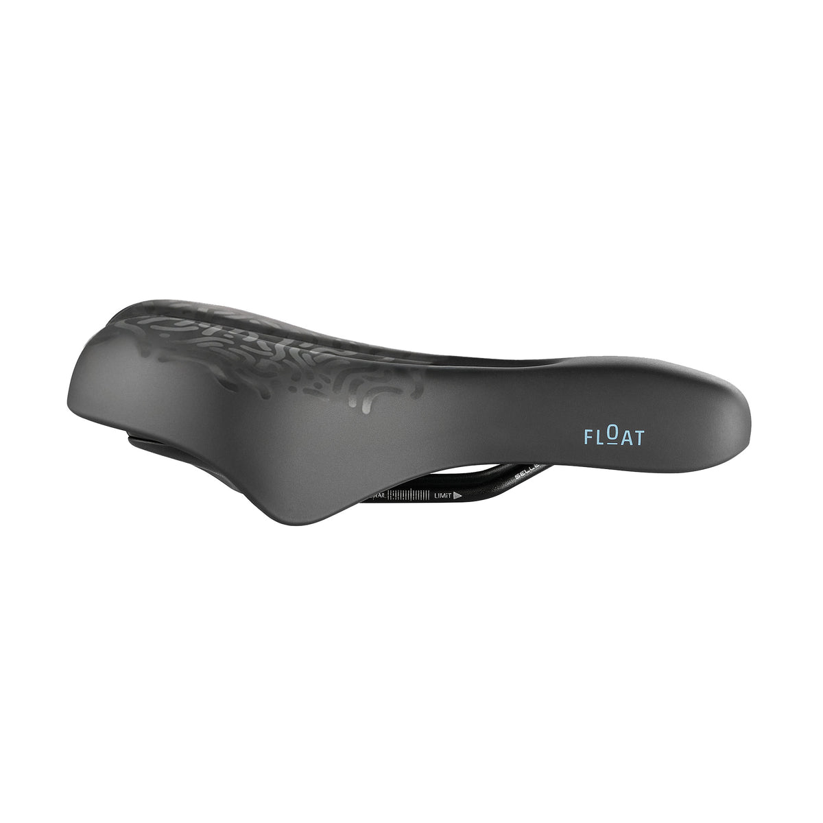 Selle Royal Float Moderate fietszadel in zwart, productfoto 2
