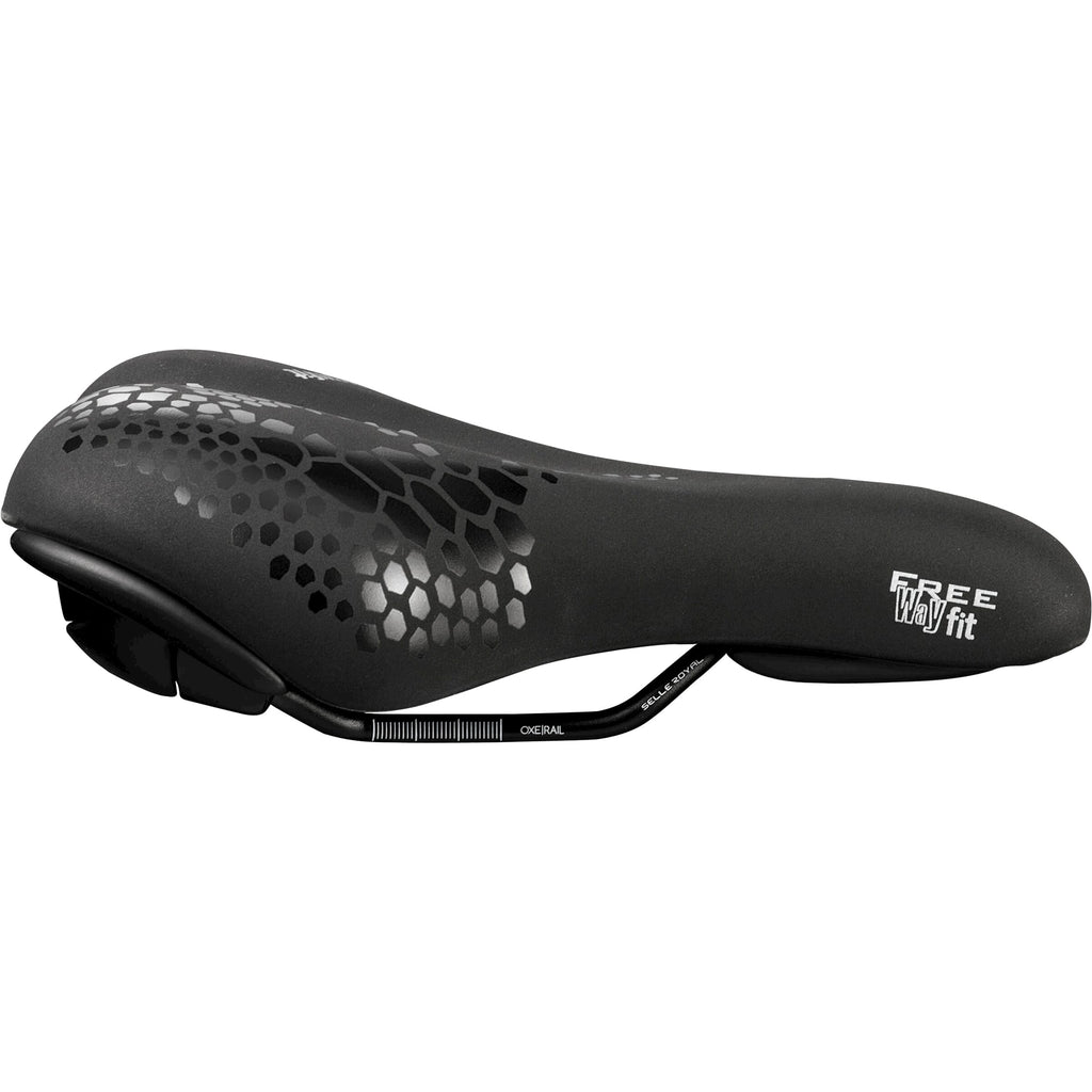 Selle Royal Freeway Fit Moderate fietszadel in zwart, productfoto 1