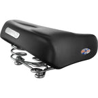 Selle Royal Holland Relaxed fietszadel in zwart, productfoto 1
