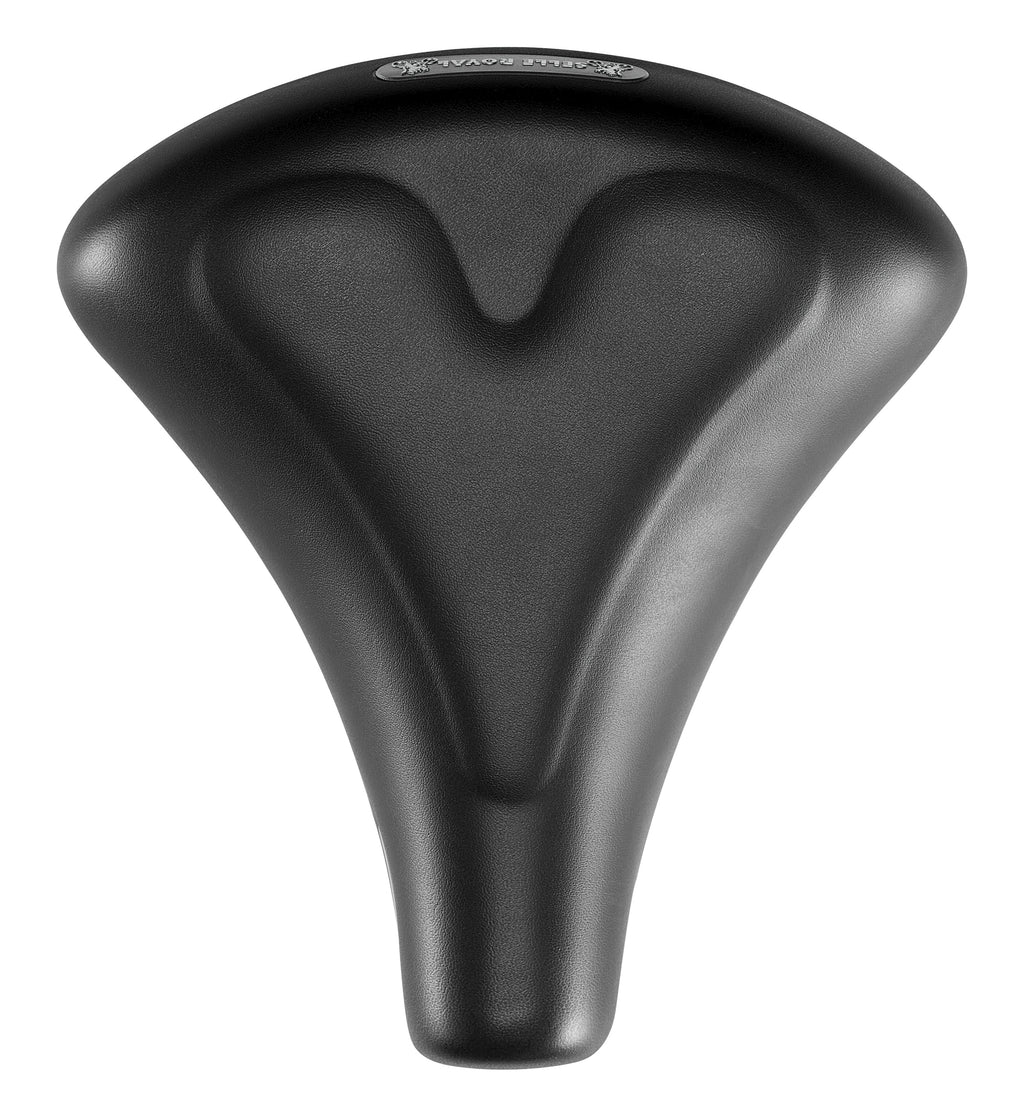 Selle Royal Holland Relaxed fietszadel in zwart, productfoto 2