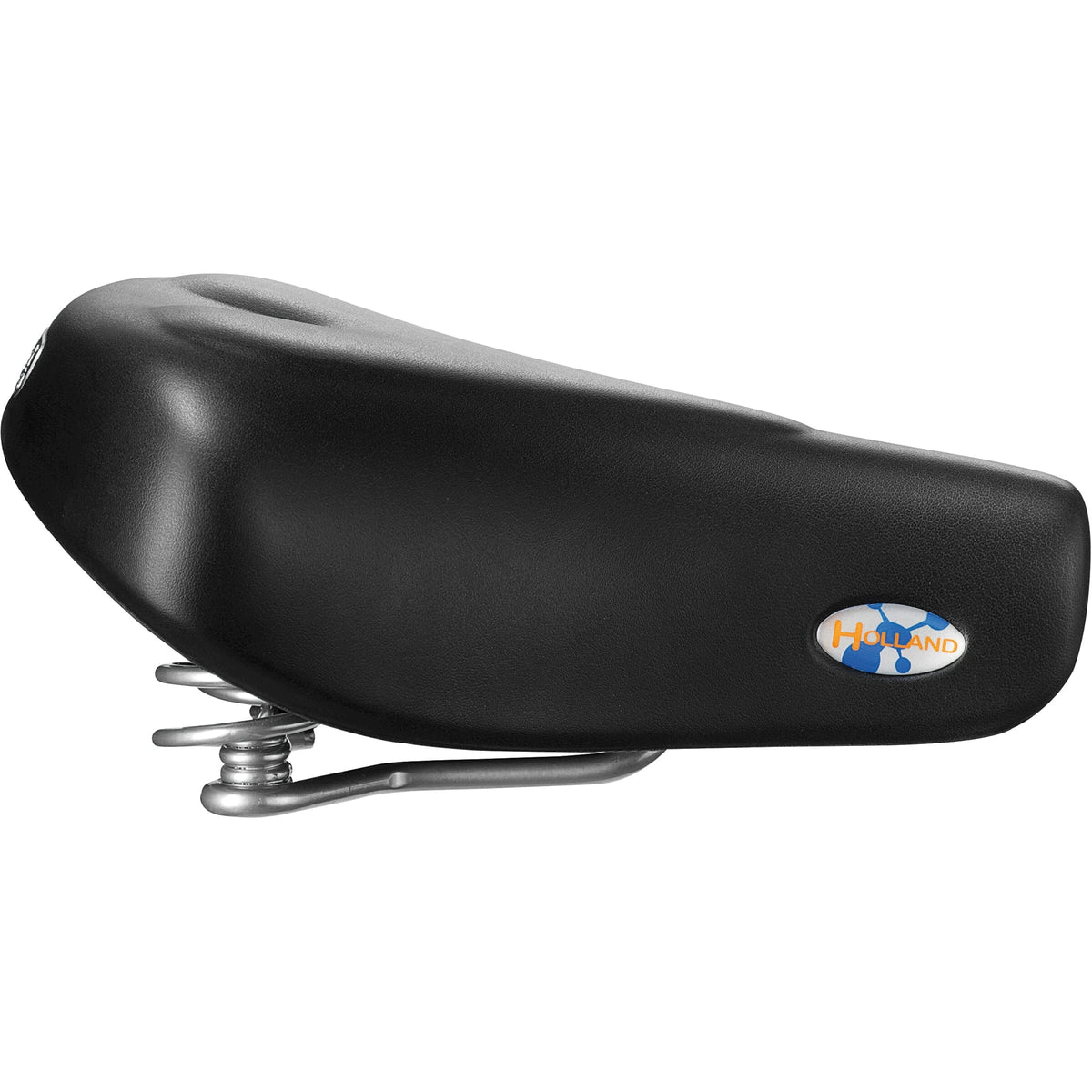 Selle Royal Holland Relaxed fietszadel in zwart, productfoto 3