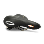 Selle Royal Lookin Relaxed fietszadel in zwart, productfoto 1