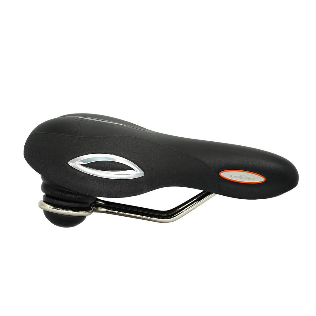 Selle Royal Lookin Relaxed fietszadel in zwart, productfoto 3