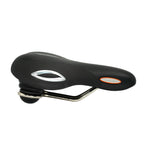Selle Royal Lookin Relaxed fietszadel in zwart, productfoto 3