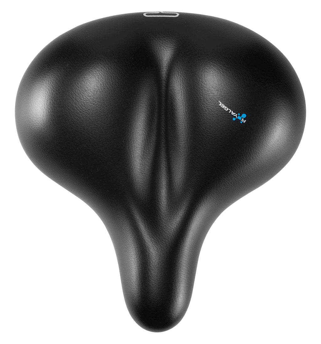 Selle Royal Manhattan Relaxed fietszadel in zwart, productfoto 2
