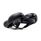 Selle Royal Respiro Moderate fietszadel in zwart, productfoto 4