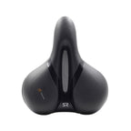 Selle Royal Respiro Relaxed fietszadel in zwart, productfoto 2