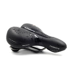 Selle Royal Respiro Relaxed fietszadel in zwart, productfoto 3