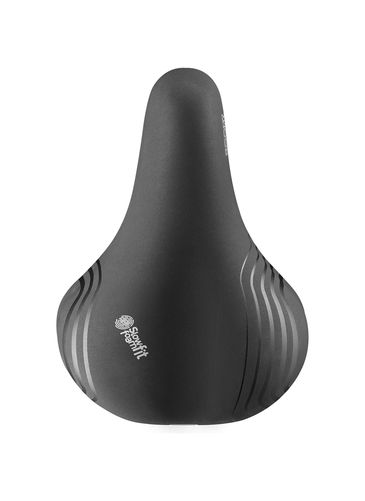 Selle Royal Roomy Moderate fietszadel in zwart, productfoto 3