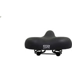 Selle Royal Witch Relaxed fietszadel in zwart, achteraanzicht