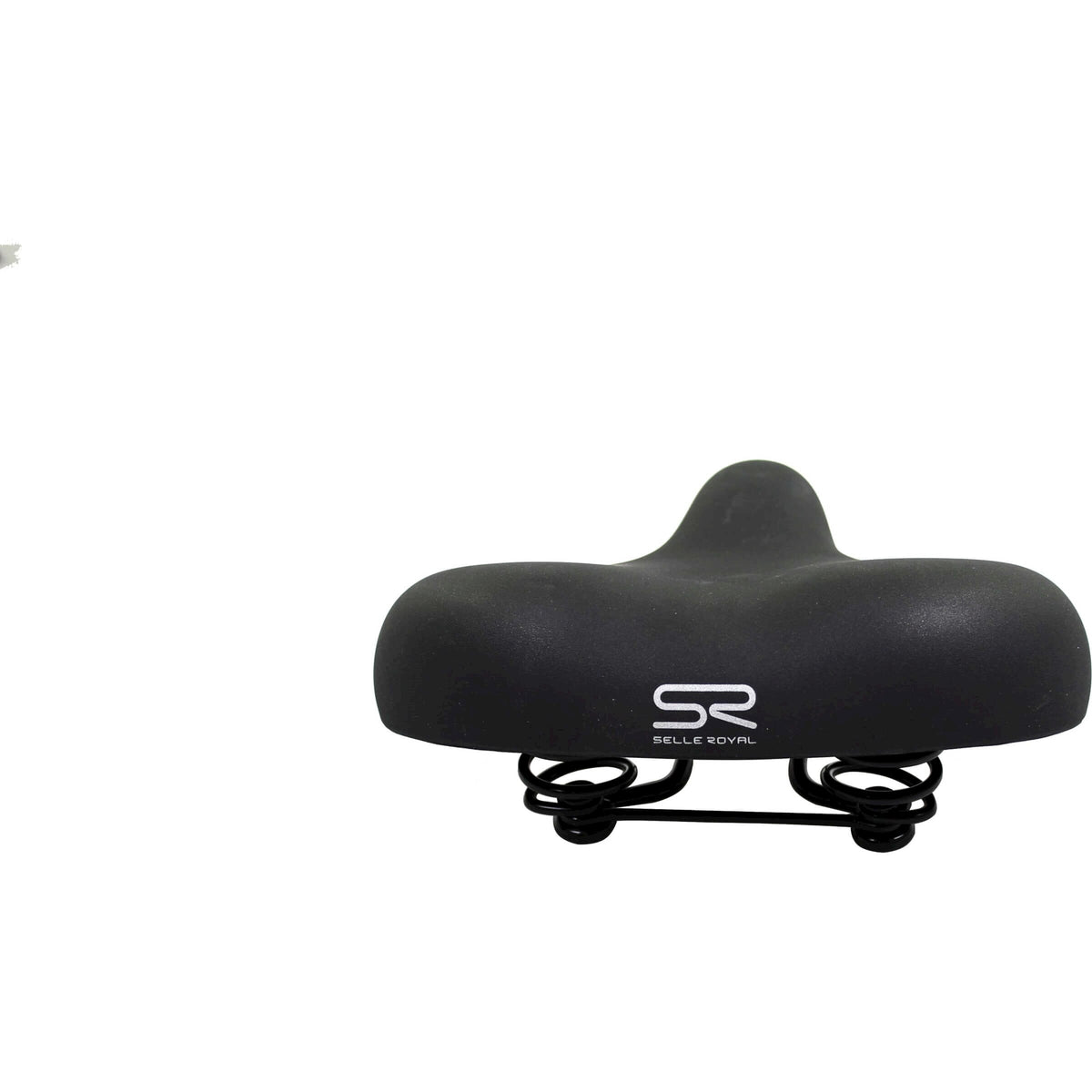 Selle Royal Witch Relaxed fietszadel in zwart, achteraanzicht