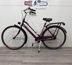 Tweedehands Sparta stadsfiets paars – linkerzijde