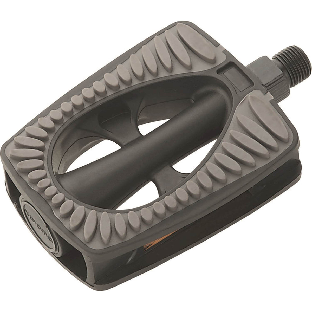 Union SP-808 fietspedaal zwart / grijs met reflector
