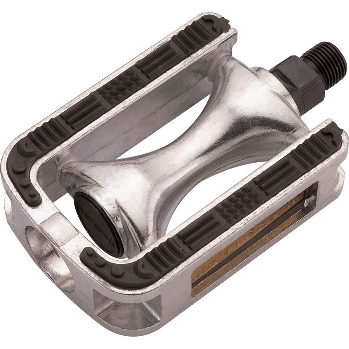 Union SP-810 fietspedaal zilver / zwart met reflector