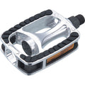 Union SP-811 fietspedaal zilver / zwart met reflector